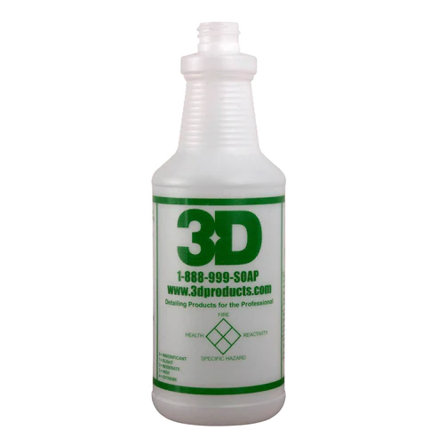 3D Branded Empty Bottle 32oz