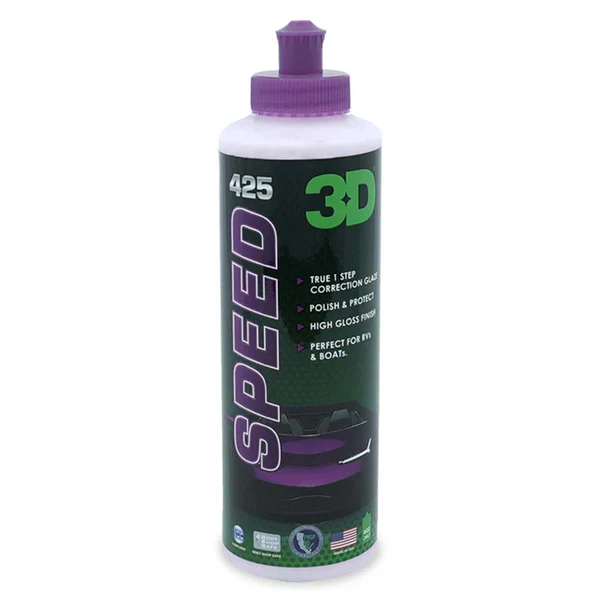 3D Speed All In One Car Wax Polish