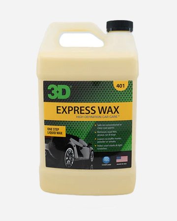 Express Wax of 3d products