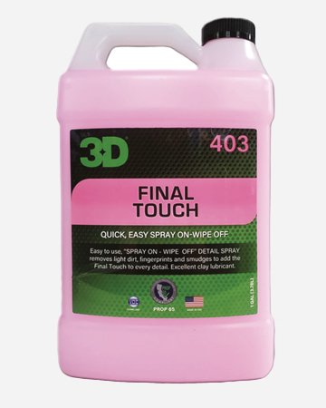  Final Touch Detail Spray by 3d products india